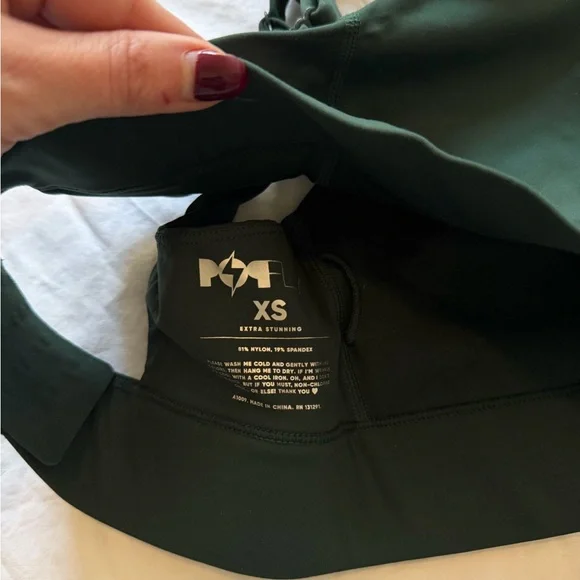 NWT Popflex Active Ambition Bra - Pine - Picture 5 of 5